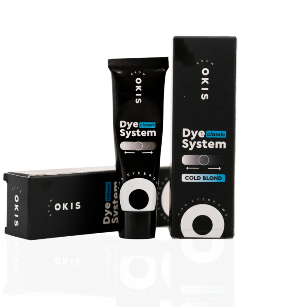 Крем-фарба для брів OKIS (брови) (Classic Dye System Cold Blond 15 мл)