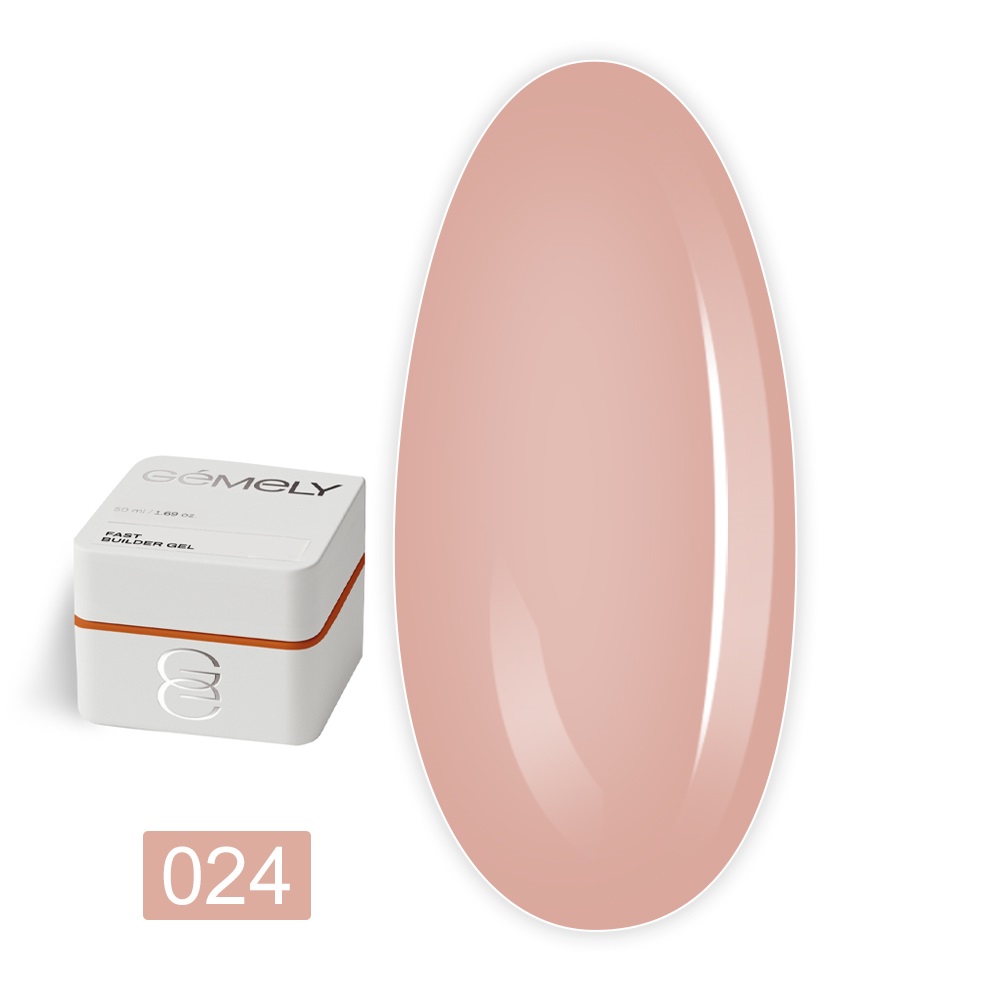 Гель для наращивания и укрепления Gemely (024 Fast Builder gel 50 мл)