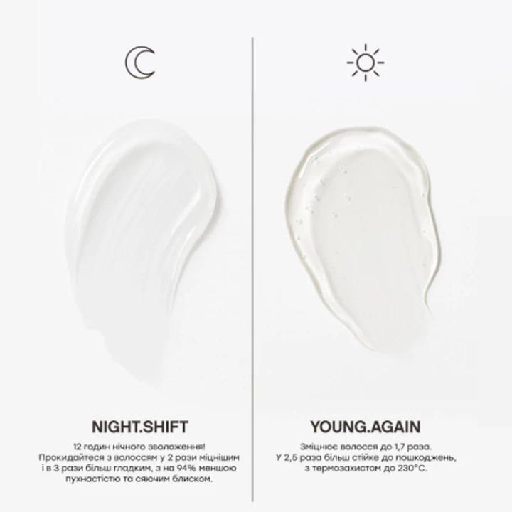 Набір для нічного зволоження та відновлення волосся KevinMurphy (Sleep.Recover.Kit)
