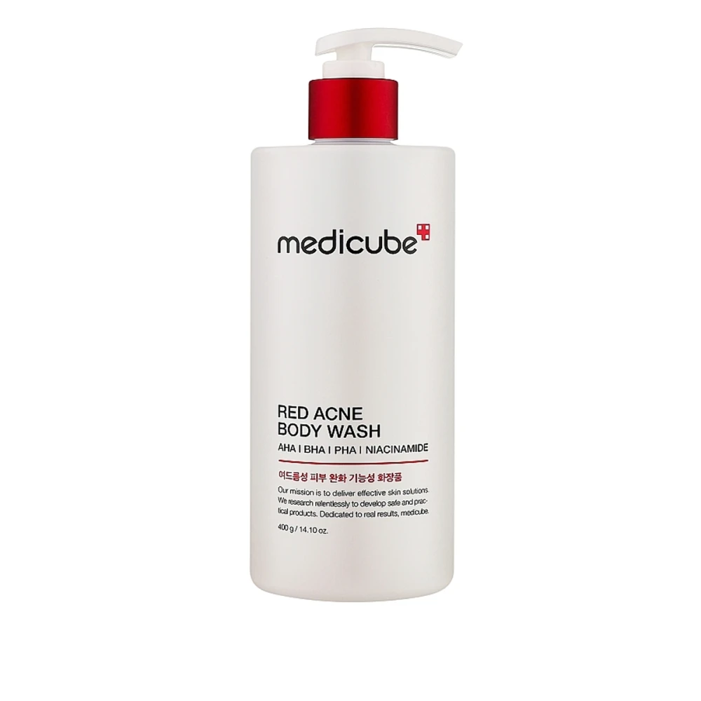 Гель для душа противовоспалительный Medicube (Red Acne с кислотами 400 мл)