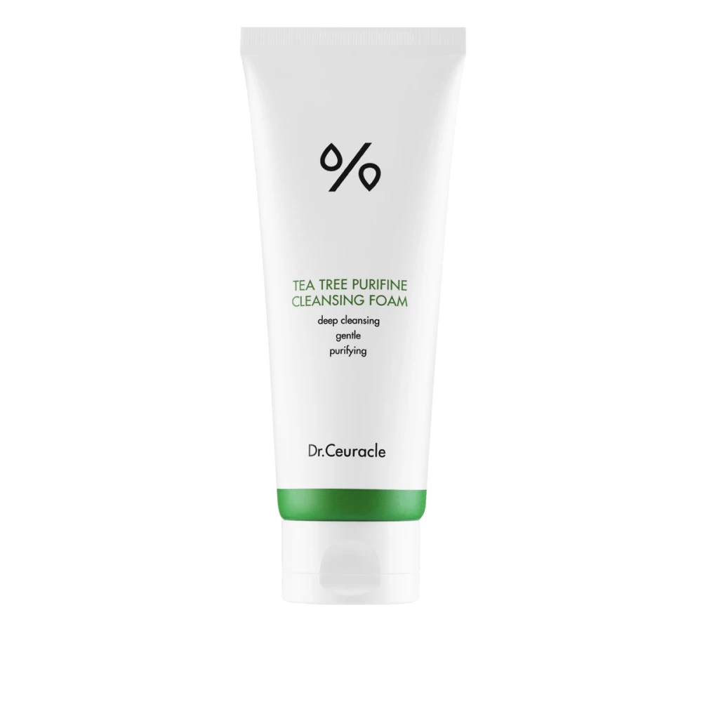 Гель-пенка для умывания Dr.Ceuracle (Tea Tree Purifine 30 Cleansing Foam с экстрактом чайного дерева 150 мл)