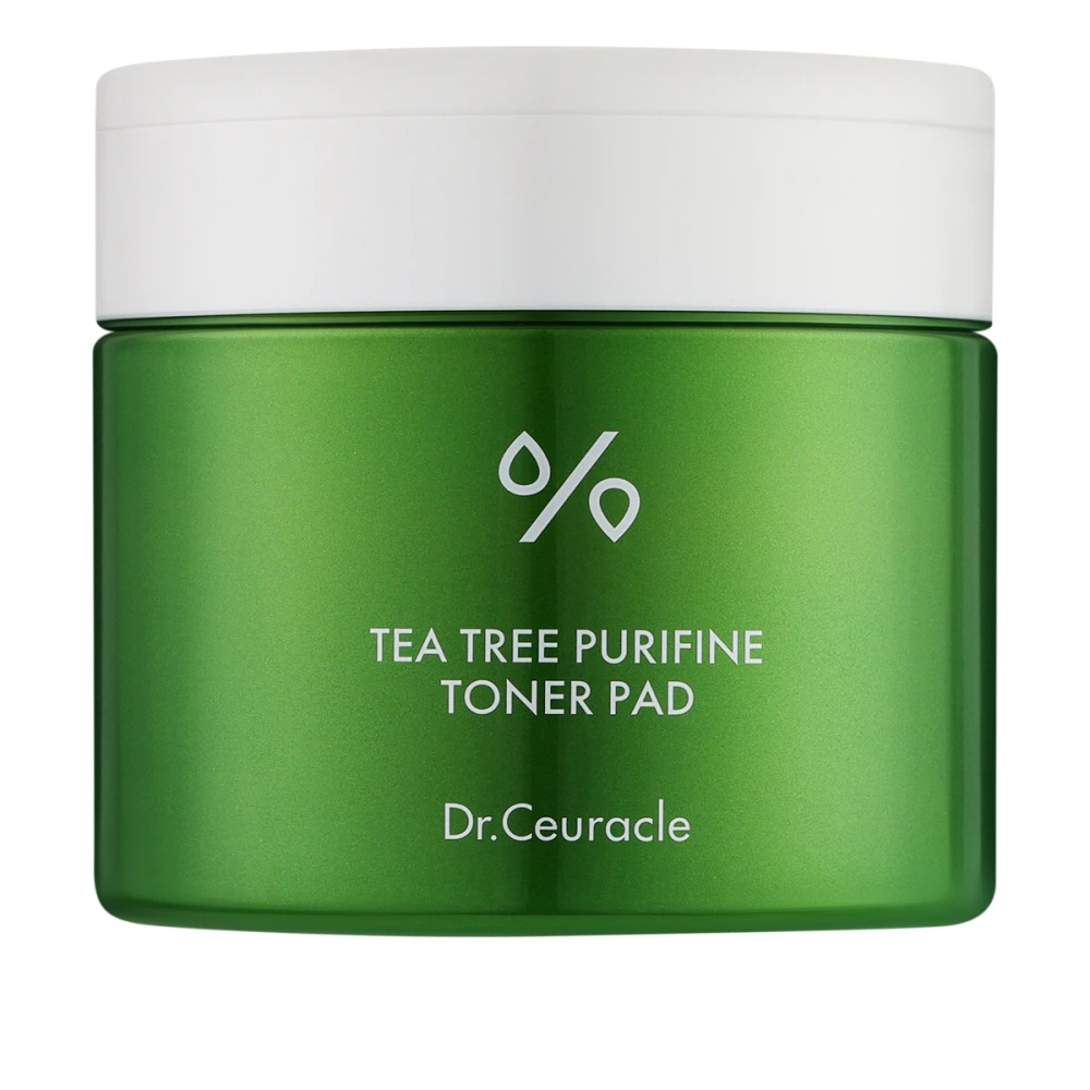 Педи тонізуючі Dr.Ceuracle (Tea Tree Purifine Toner Pad з екстрактом чайного дерева 60 шт.)