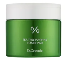 Педи тонізуючі Dr.Ceuracle (Tea Tree Purifine Toner Pad з екстрактом чайного дерева 60 шт.)