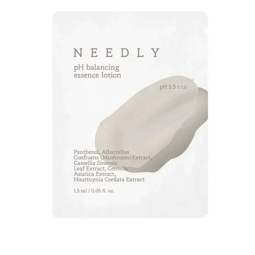 Лосьон для лица Needly (pH Balancing Essence Lotion с экстрактом Альбатрела ph 5,5 саше 1,5 мл)