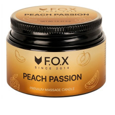 Свеча массажная для тела FOX (Peach Passion 30 мл)