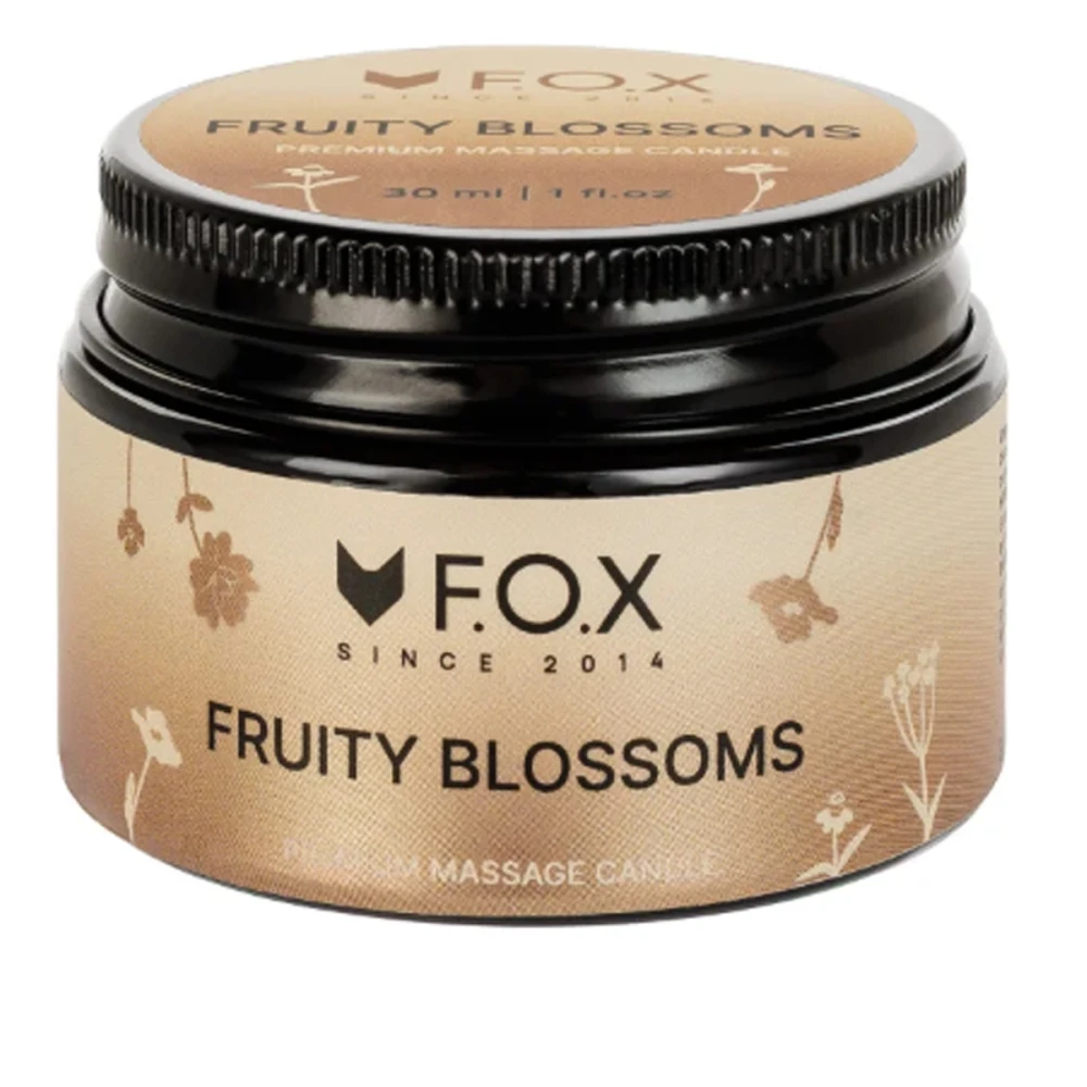 Свеча массажная для тела FOX (Fruity Blossoms 30 мл)