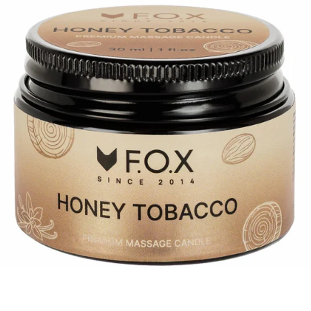 Свічка масажна для тіла FOX (Honey Tobacco 30 мл)
