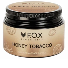 Свічка масажна для тіла FOX (Honey Tobacco 30 мл)