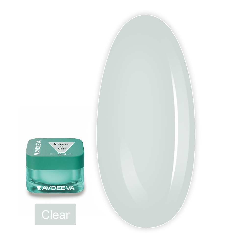 Гель для укріплення Victoria Avdeeva (UNIVERSAL GEL Clear 50 мл)