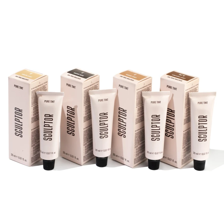 Фарба для брів та вій Sculptor (PURE TINT 5 Light Brown 20 мл)