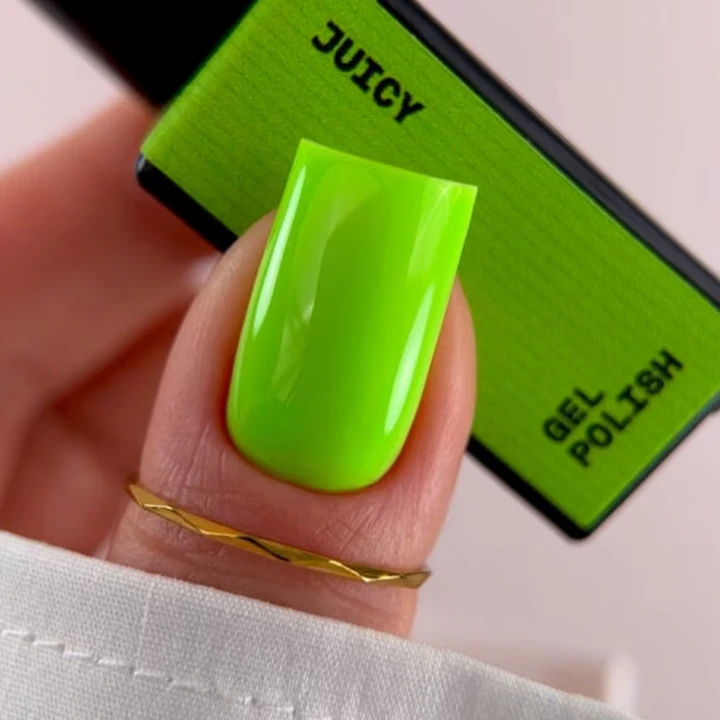 Гель-лак BIBLIOTEKA , 10 мл (70 Juicy - Лайм)