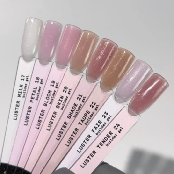 Гель для нарощування нігтів BIBLIOTEKA 15 мл Builder gel (18 LUSTER Petal)