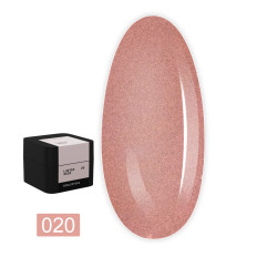 Гель для наращивания ногтей BIBLIOTEKA 30 мл Builder gel (20 LUSTER Skin)