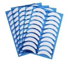 Патчі для вій NoName Lashes 50 пар (5 листів Сині вінілові)