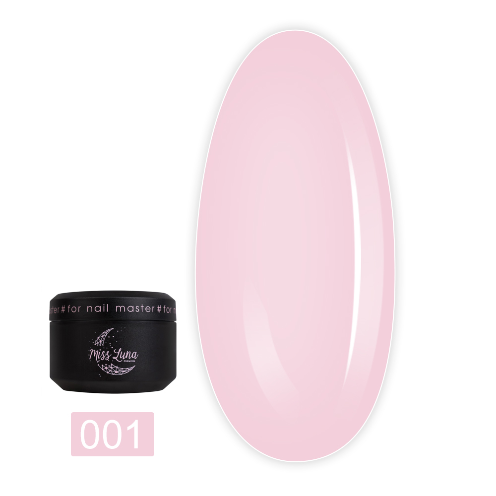 Гель для нарощування Miss Luna 15 мл (Souffle gel 01)