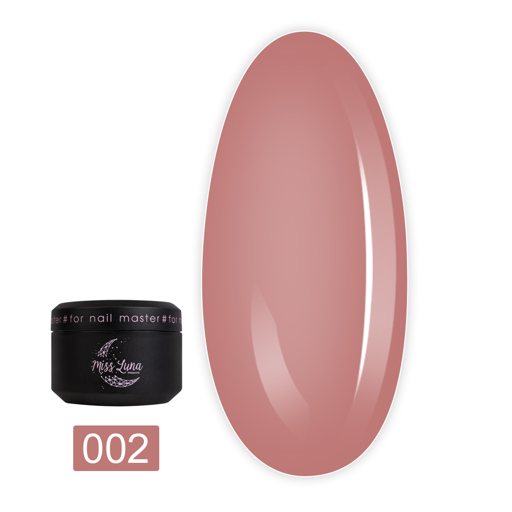 Гель для нарощування Miss Luna 15 мл (Souffle gel 02)