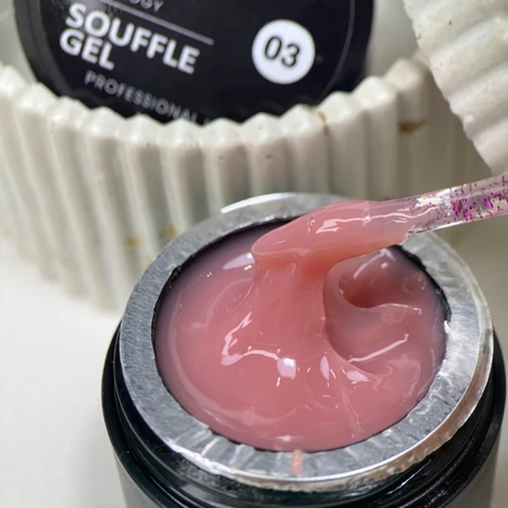 Гель для нарощування Miss Luna 15 мл (Souffle gel 03)