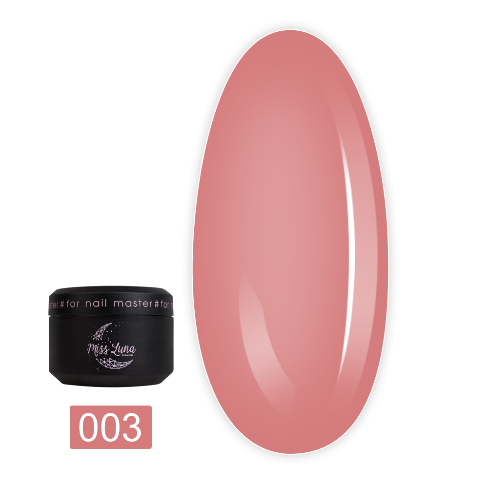 Гель для нарощування Miss Luna 15 мл (Souffle gel 03)
