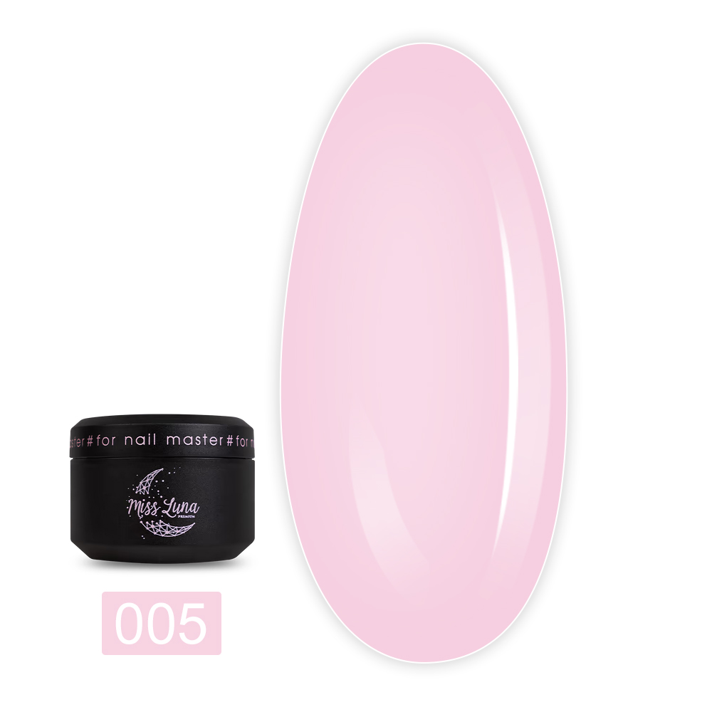 Гель для нарощування Miss Luna 15 мл (Super Nude 05)