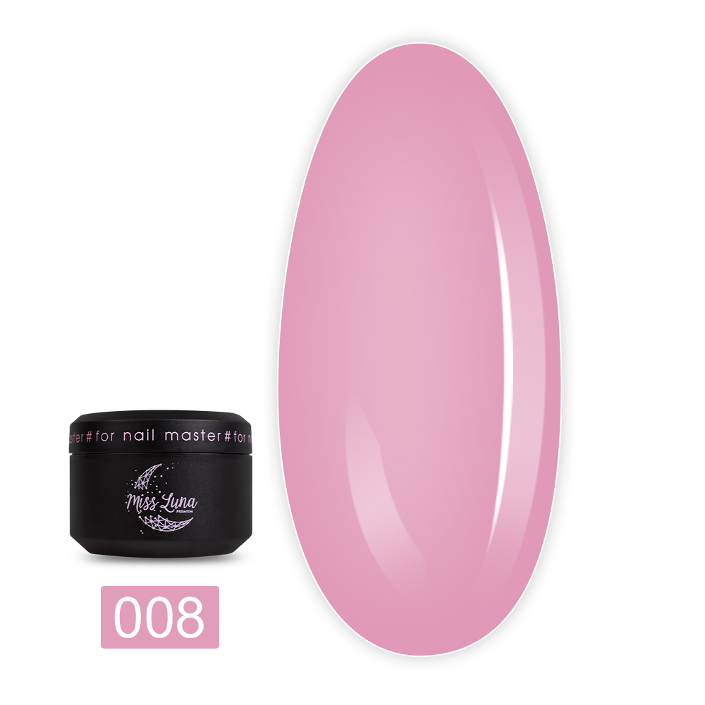 Гель для нарощування Miss Luna 15 мл (Super Nude 08)