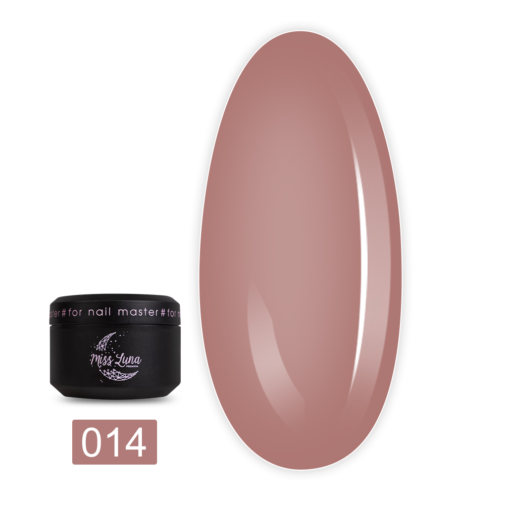 Гель для нарощування Miss Luna 15 мл (Super Nude 14)
