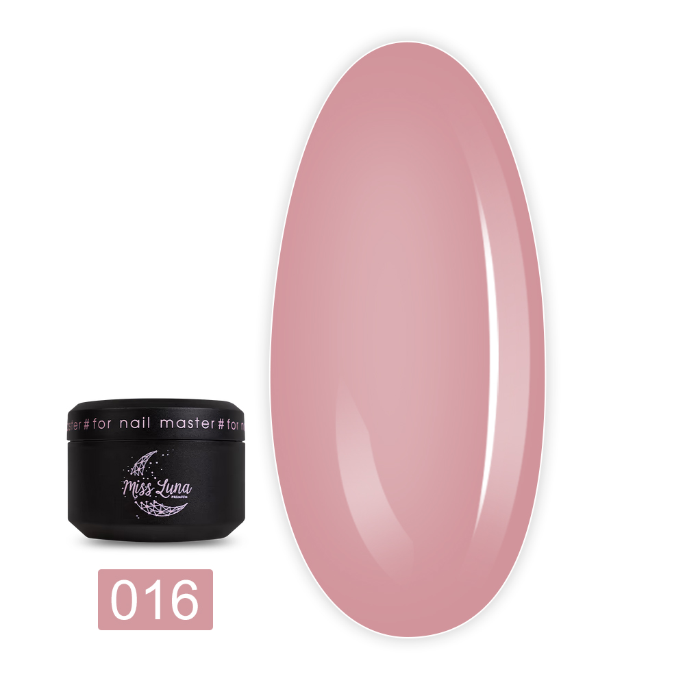 Гель для нарощування Miss Luna 15 мл (Super Nude 16)