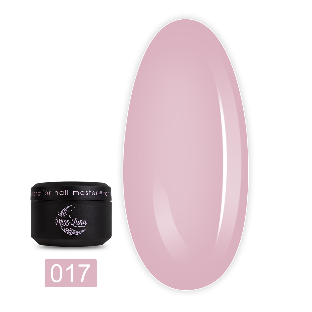 Гель для нарощування Miss Luna 15 мл (Super Nude 17)