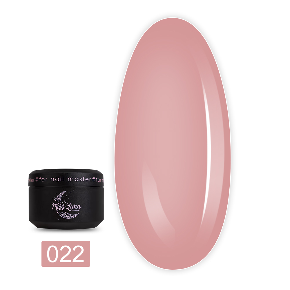 Гель для нарощування Miss Luna 15 мл (Super Nude 22)