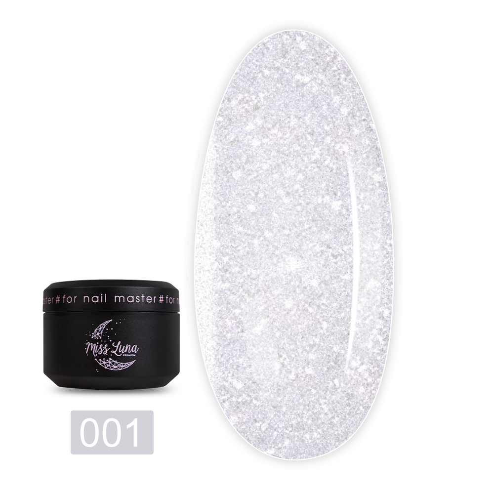 Гель для наращивания Miss Luna 15 мл (Shine Gel 01)
