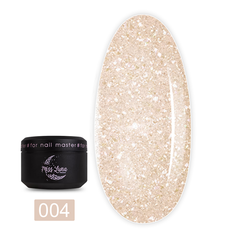 Гель для наращивания Miss Luna 15 мл (Shine Gel 04)
