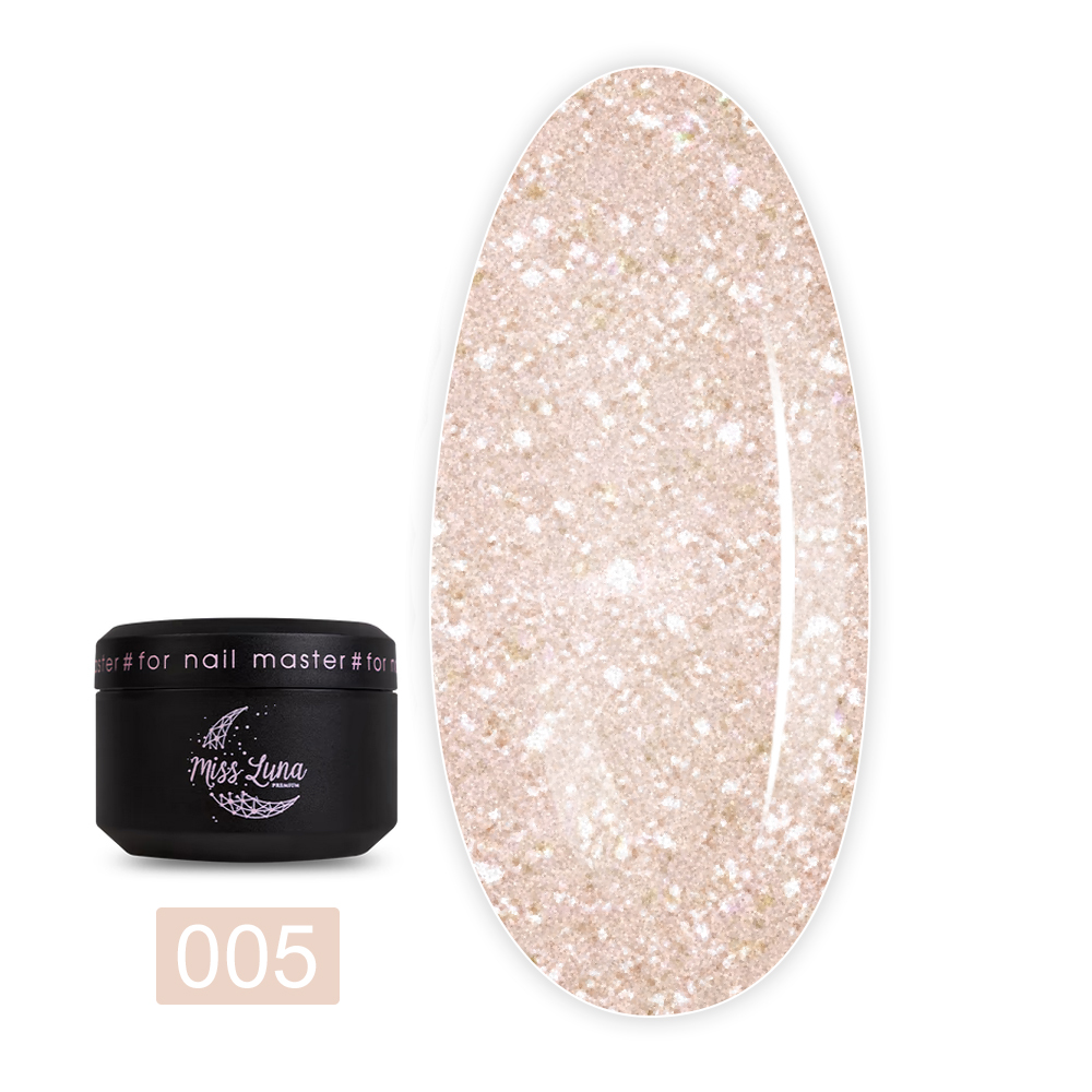Гель для наращивания Miss Luna 15 мл (Shine Gel 05)