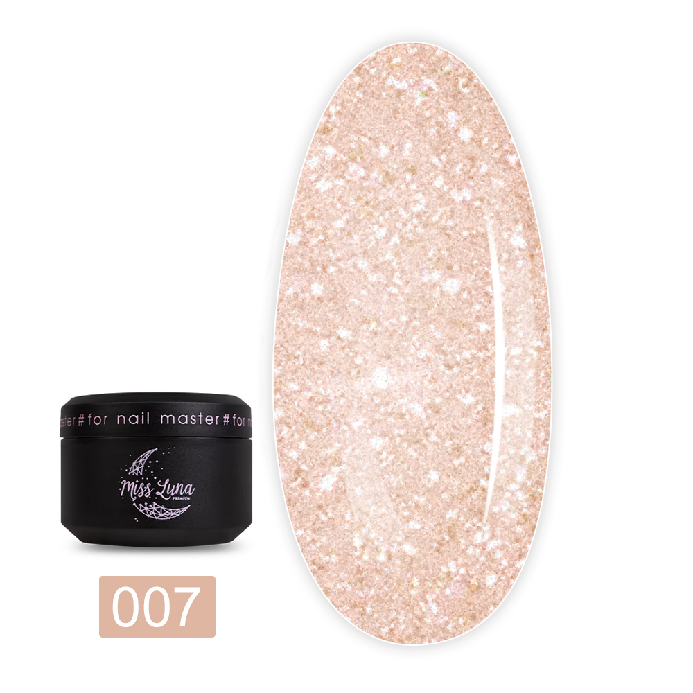Гель для наращивания Miss Luna 15 мл (Shine Gel 07)
