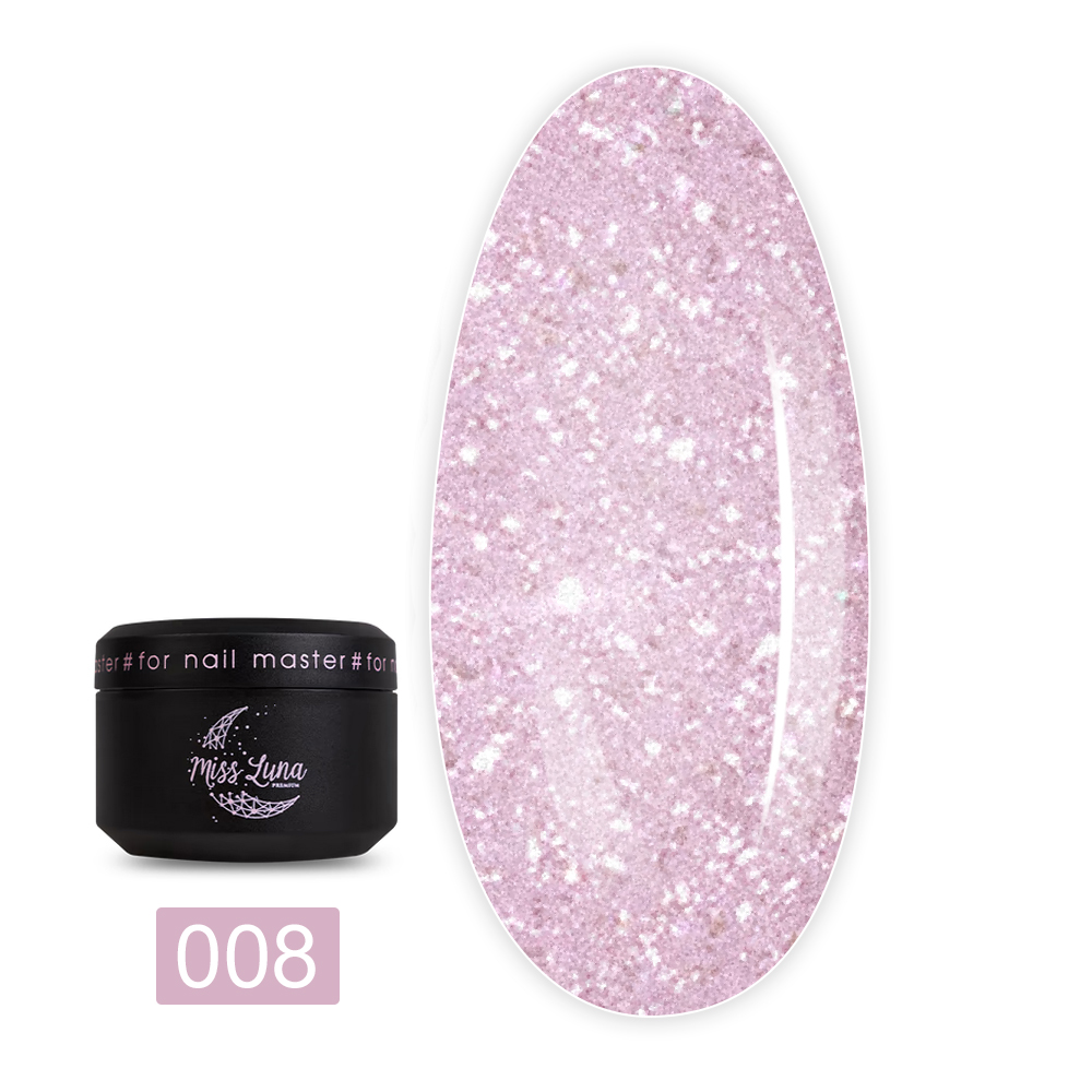 Гель для наращивания Miss Luna 15 мл (Shine Gel 08)