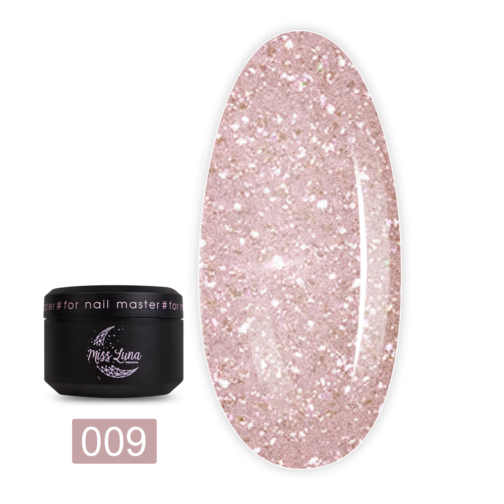 Гель для наращивания Miss Luna 15 мл (Shine Gel 09)