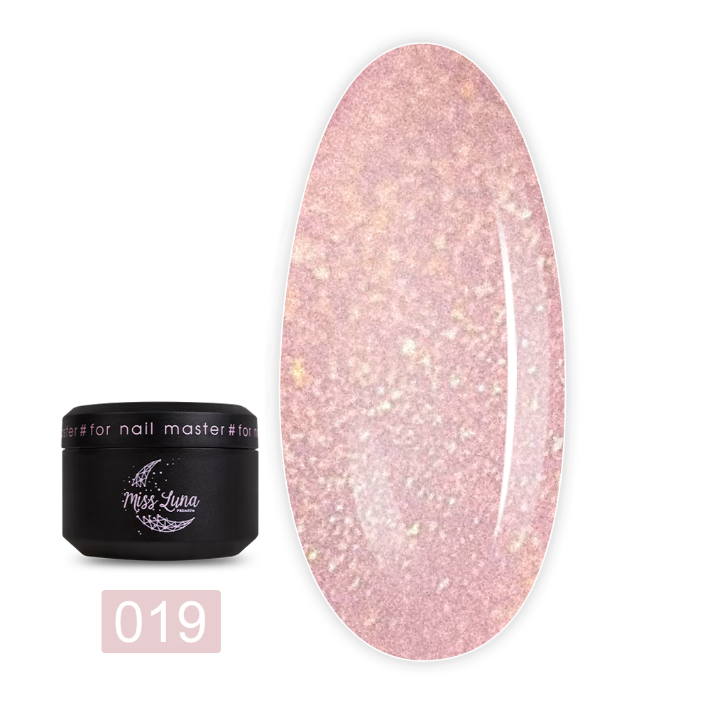 Гель для наращивания Miss Luna 15 мл (Shine Gel 19)