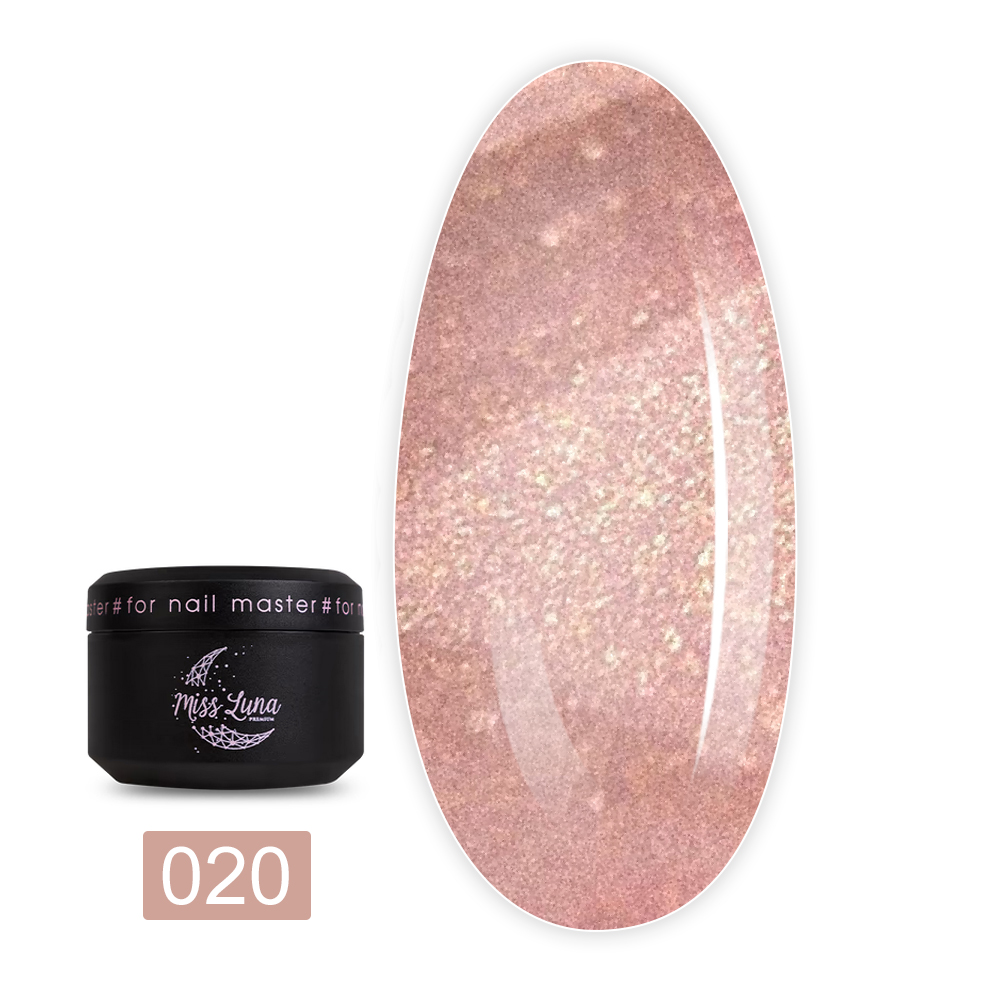 Гель для наращивания Miss Luna 15 мл (Shine Gel 20)