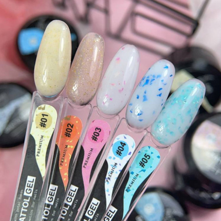 Гель для наращивания Miss Luna 15 мл (Grattol Gel 05)