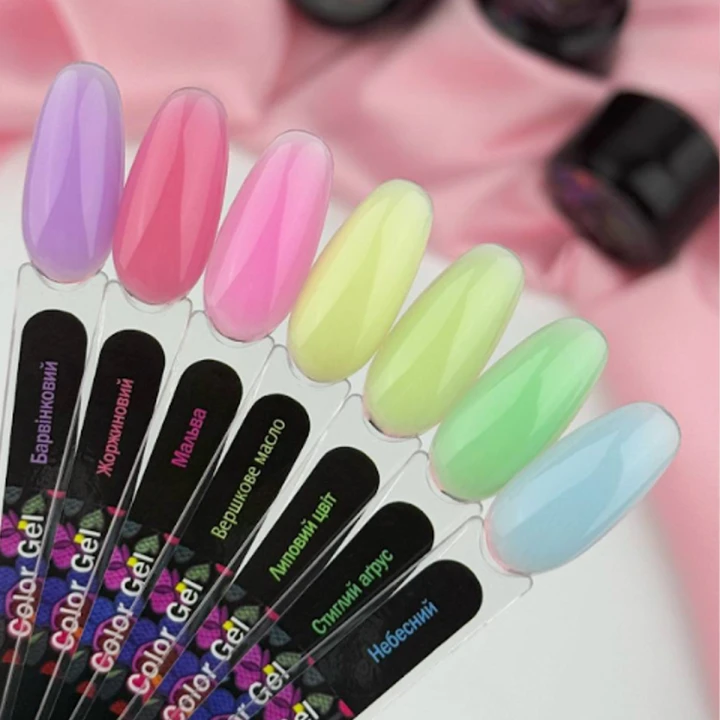 Гель для наращивания Miss Luna 15 мл (Color Gel Сливочное масло)