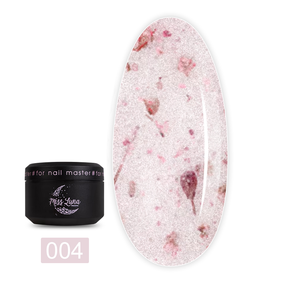 Гель для наращивания Miss Luna 15 мл (Milk Flower Gel 04)