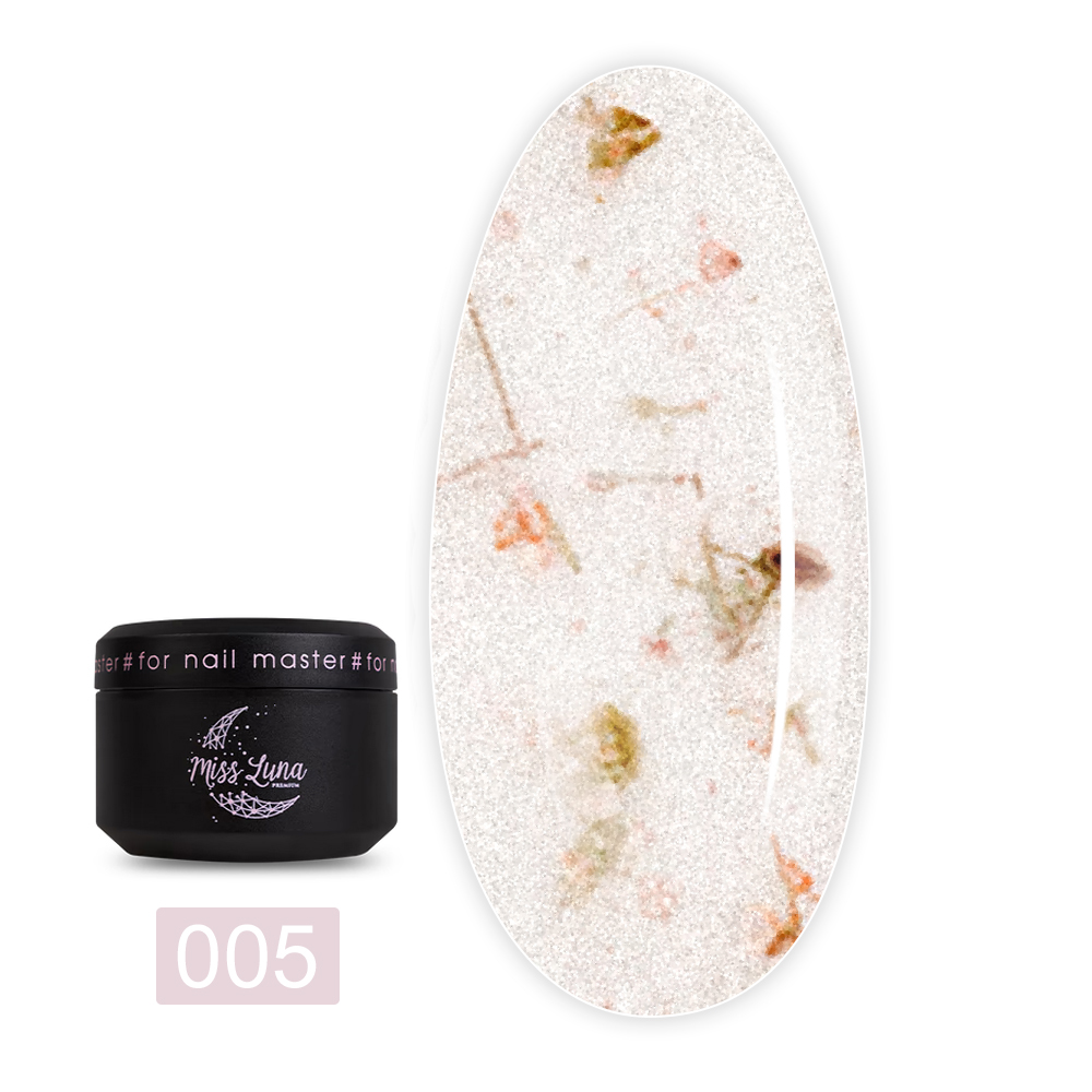 Гель для наращивания Miss Luna 15 мл (Milk Flower Gel 05)