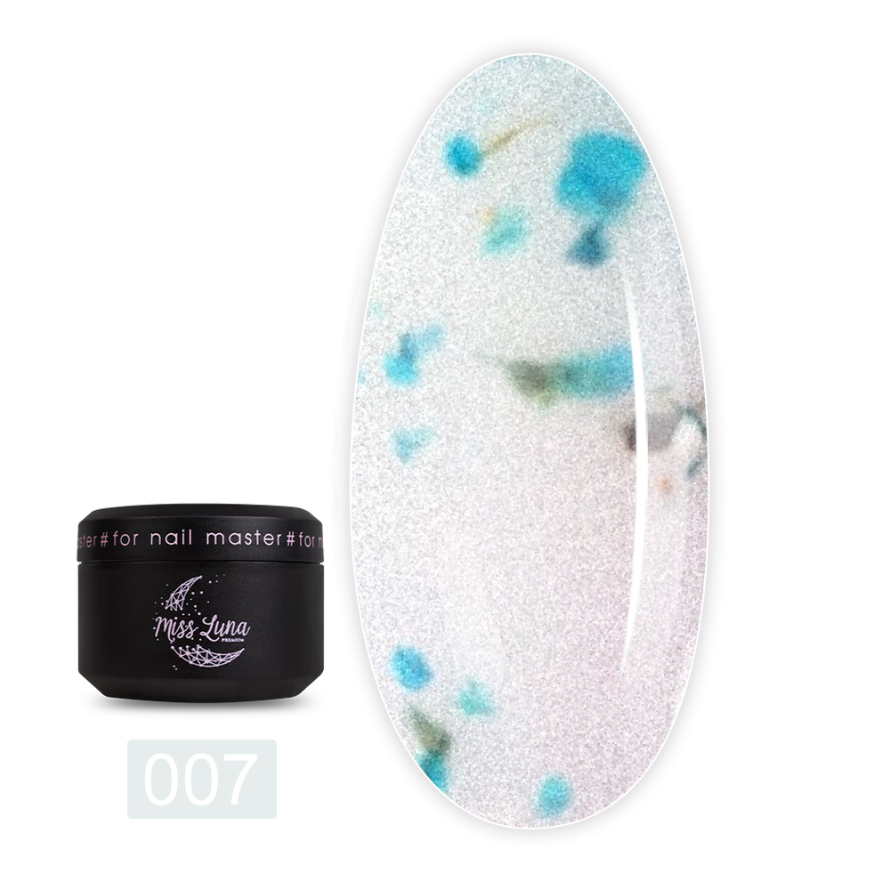 Гель для наращивания Miss Luna 15 мл (Milk Flower Gel 07)