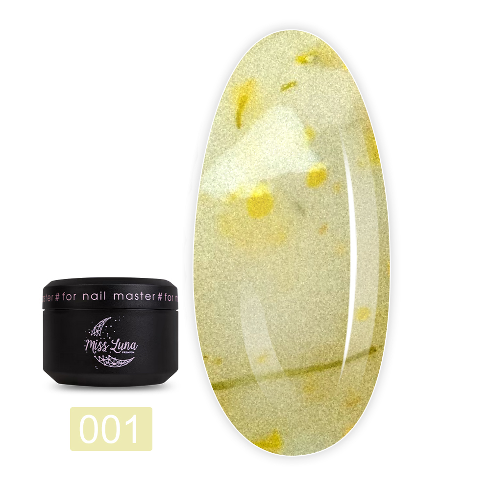 Гель для наращивания Miss Luna 15 мл (Milk Flower&Potal Gel 01)
