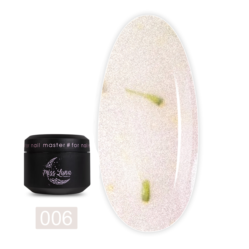 Гель для наращивания Miss Luna 30 мл (Milk Flower Gel 06)