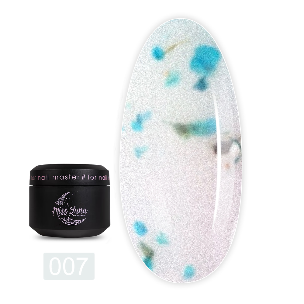 Гель для наращивания Miss Luna 30 мл (Milk Flower Gel 07)