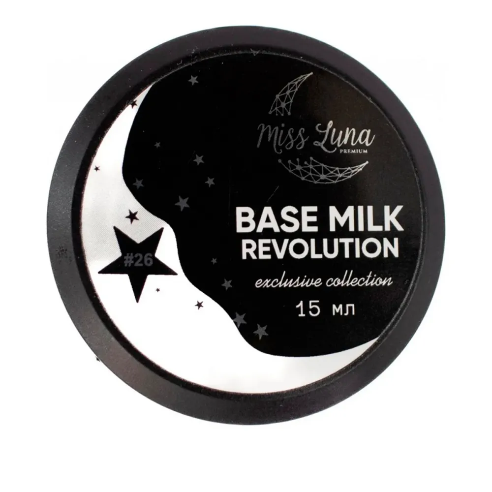 База цветная Miss Luna 15 мл (Milk Revolution 26)