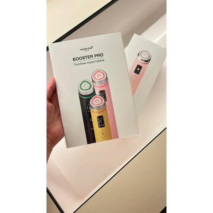 Устройство для домашнего ухода за кожей Medicube (AGE-R Booster Pro 6 в 1 Pink)