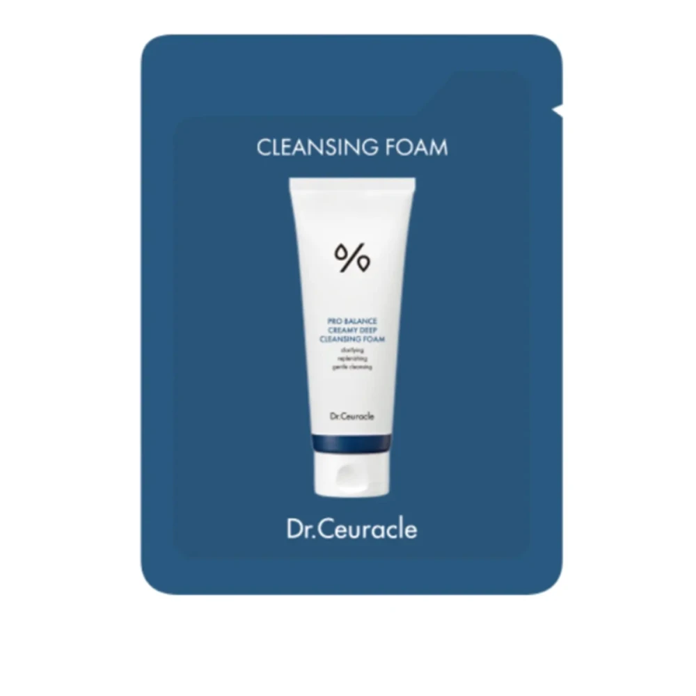 Пінка кремова для вмивання Dr.Ceuracle (Pro Balance Creamy Cleansing Foam з пробіотиками саше 2 мл)