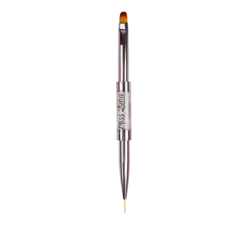 Кисточка двухсторонняя Miss Luna (розовая)