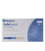 Перчатки латексные без пудры нестерильные Medicom SafeTouch Conect 100 шт, р.M