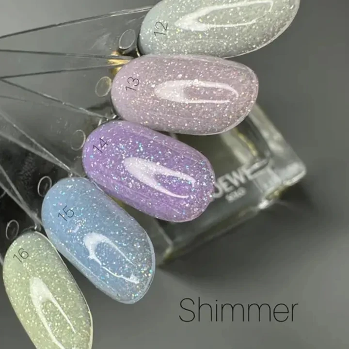 База Saga Cover Shimmer Камуфлирующая с шимером 15 мл (12)